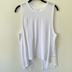 NWT Lululemon In the Open Tank White size 6 style W1BVXS